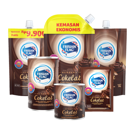 Frisian Flag Kental Manis Cokelat