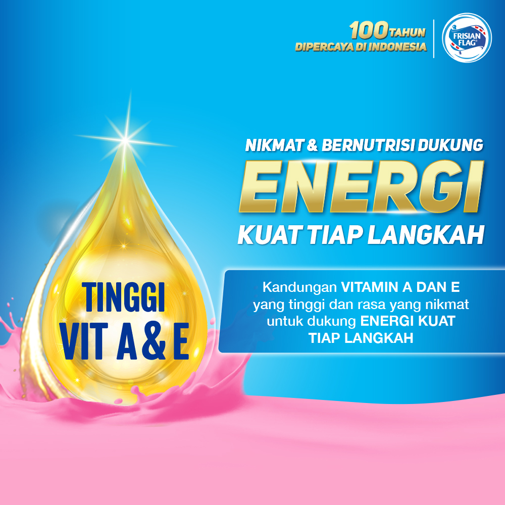 BARU! Susu UHT Frisian Flag Matcha & Mixed Berries tinggi Vitamin A&E