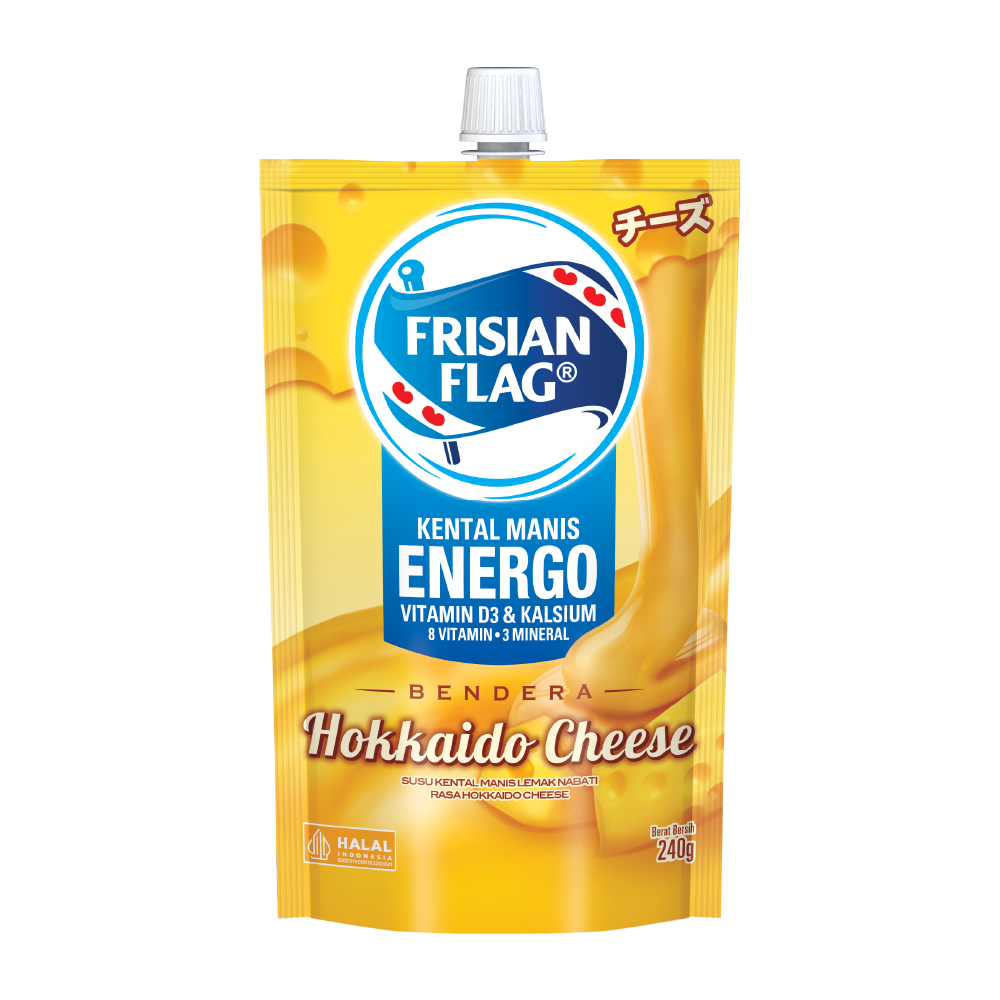 BARU! Frisian Flag Kental Manis Hokkaido Cheese mengandung Vitamin D dan Kalsium