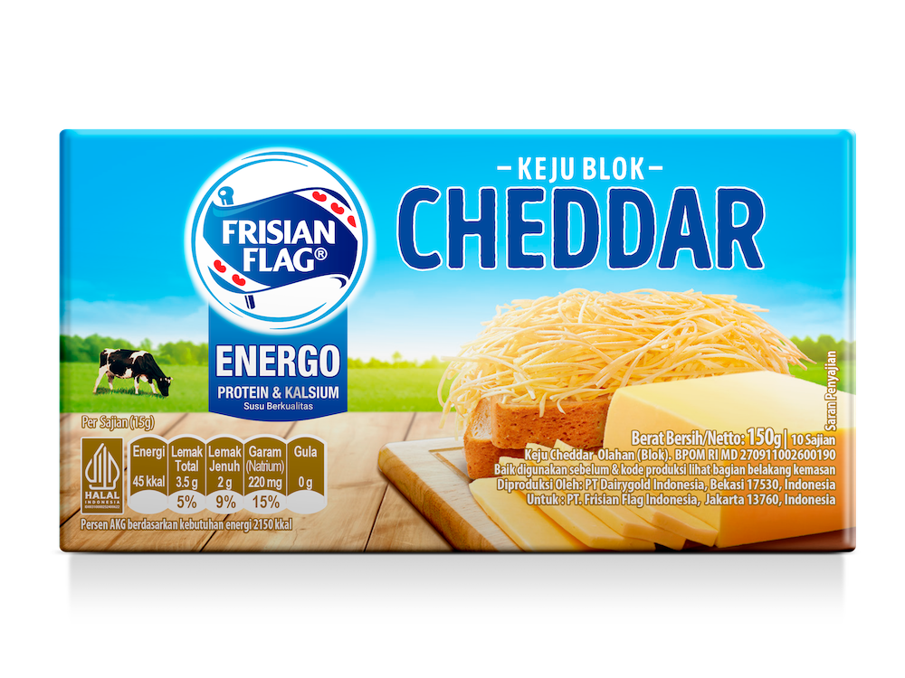 Frisian Flag Keju Cheddar – Nikmat, Bernutrisi, dan Terjangkau!