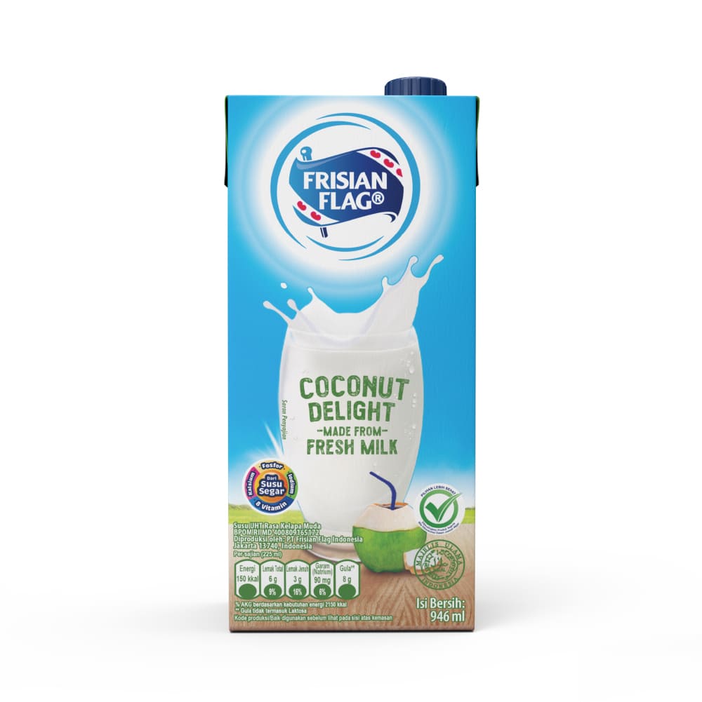 Nikmati Kesegaran Susu Frisian Flag Coconut Delight