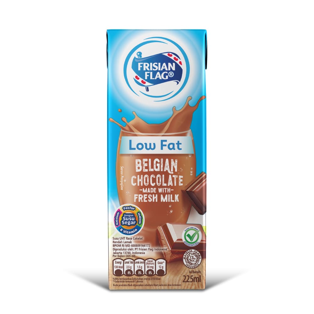 Frisian Flag Low Fat Belgian Chocolate, Lezat dan Lebih Sehat