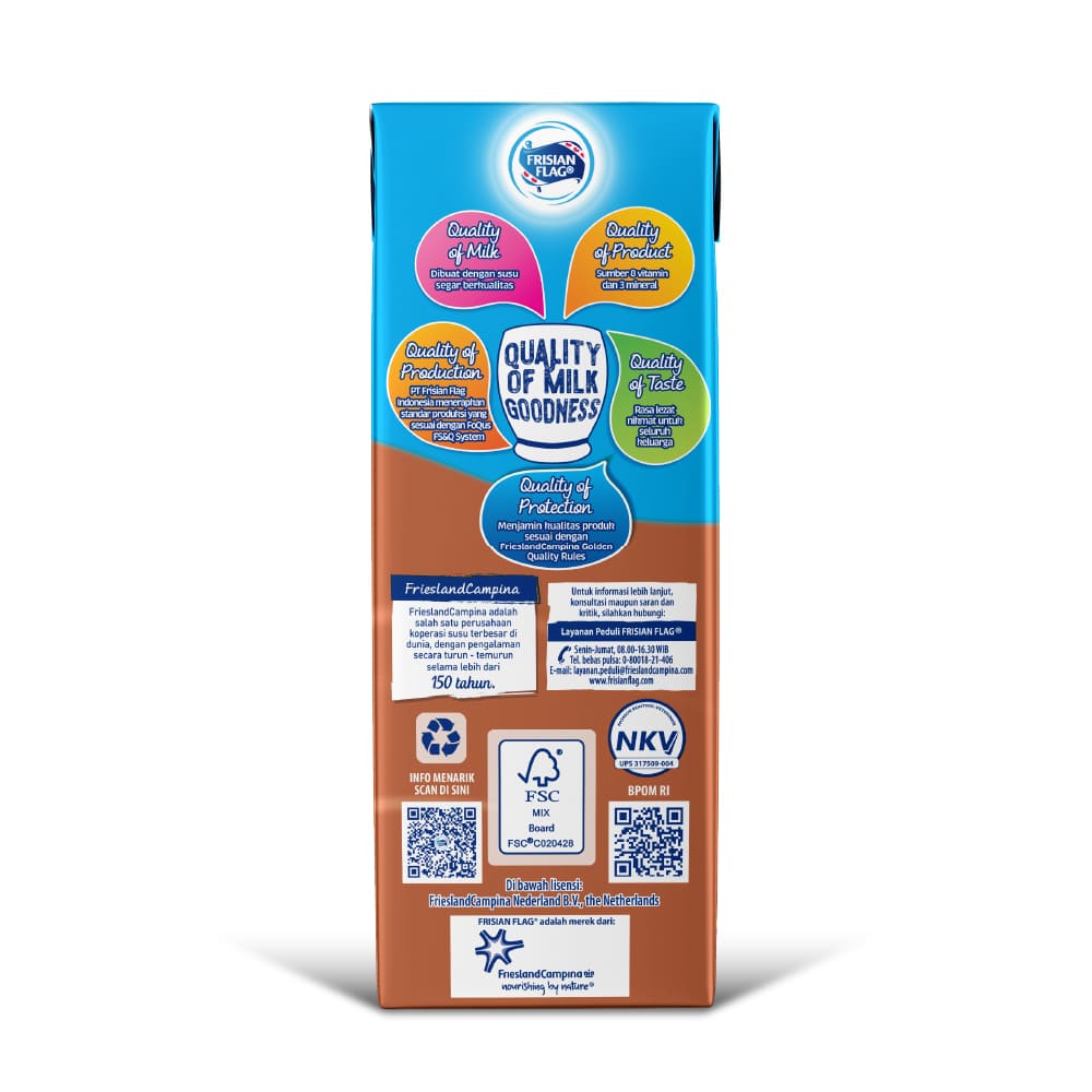 Frisian Flag Susu Sereal Cokelat, Nikmat Tanpa Bulir