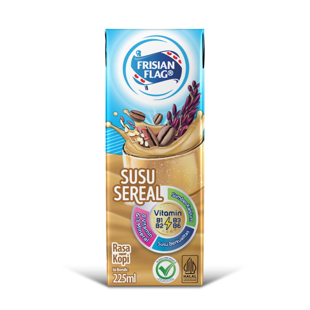 Frisian Flag Susu Sereal Kopi, Nikmat Tanpa Bulir