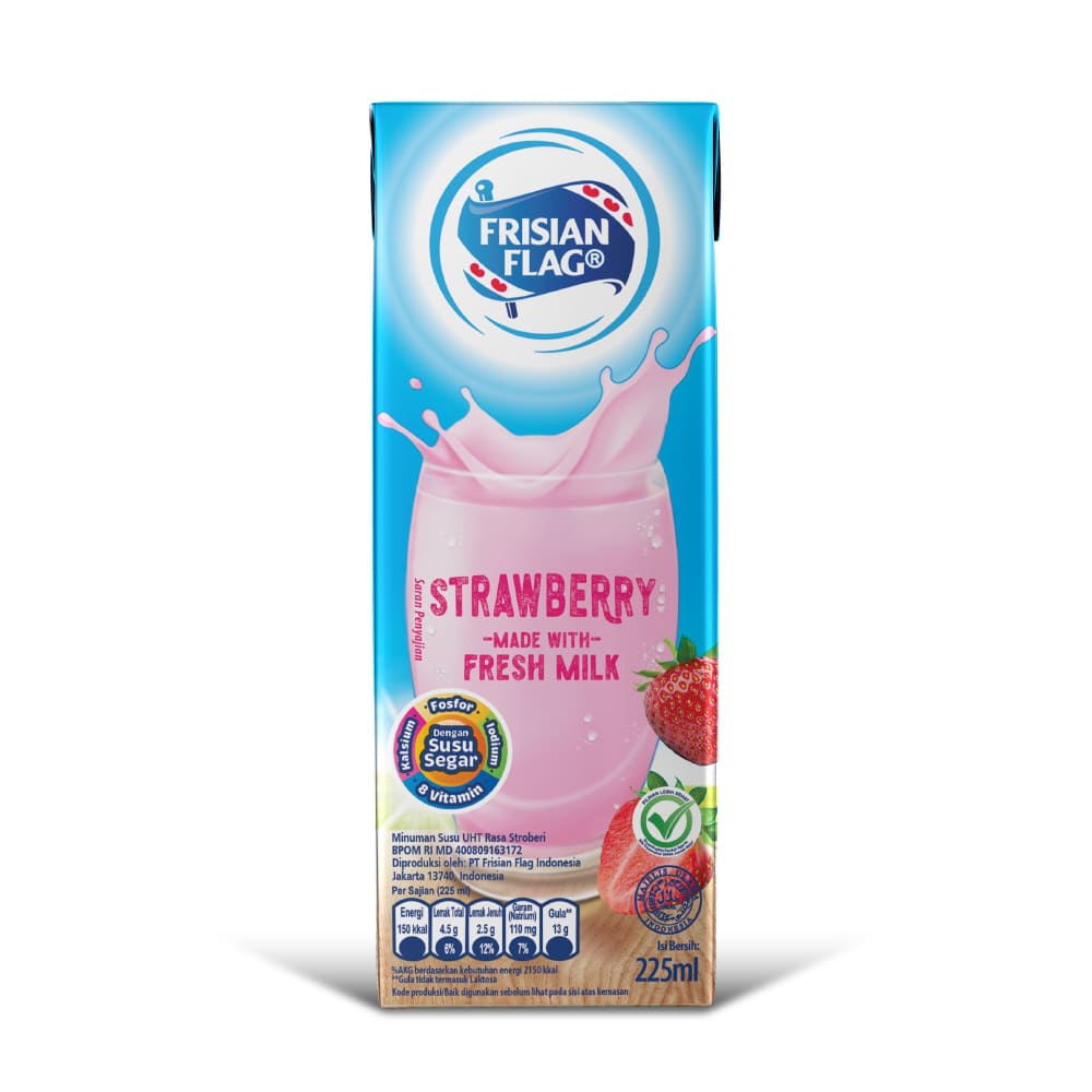 Frisian Flag Strawberry, Lezat dan Bernutrisi