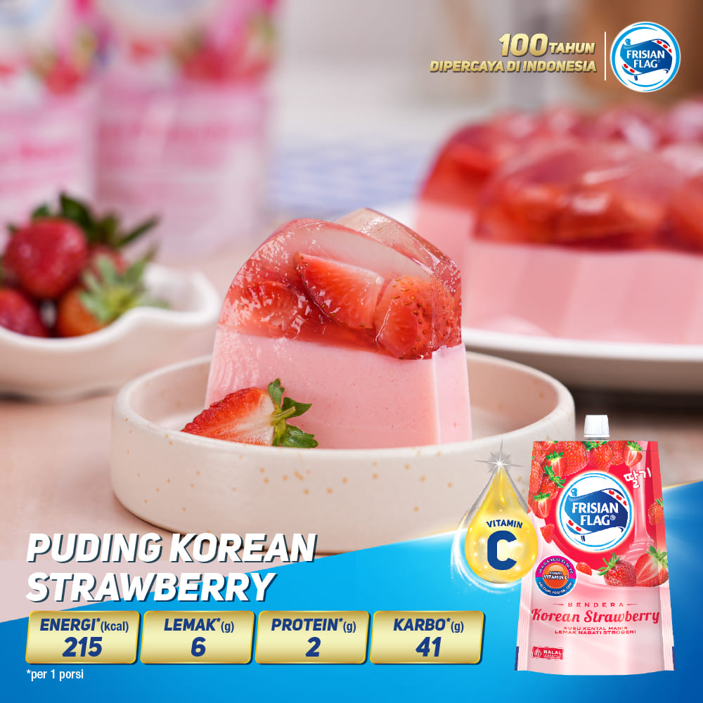 Puding Korean Strawberry
