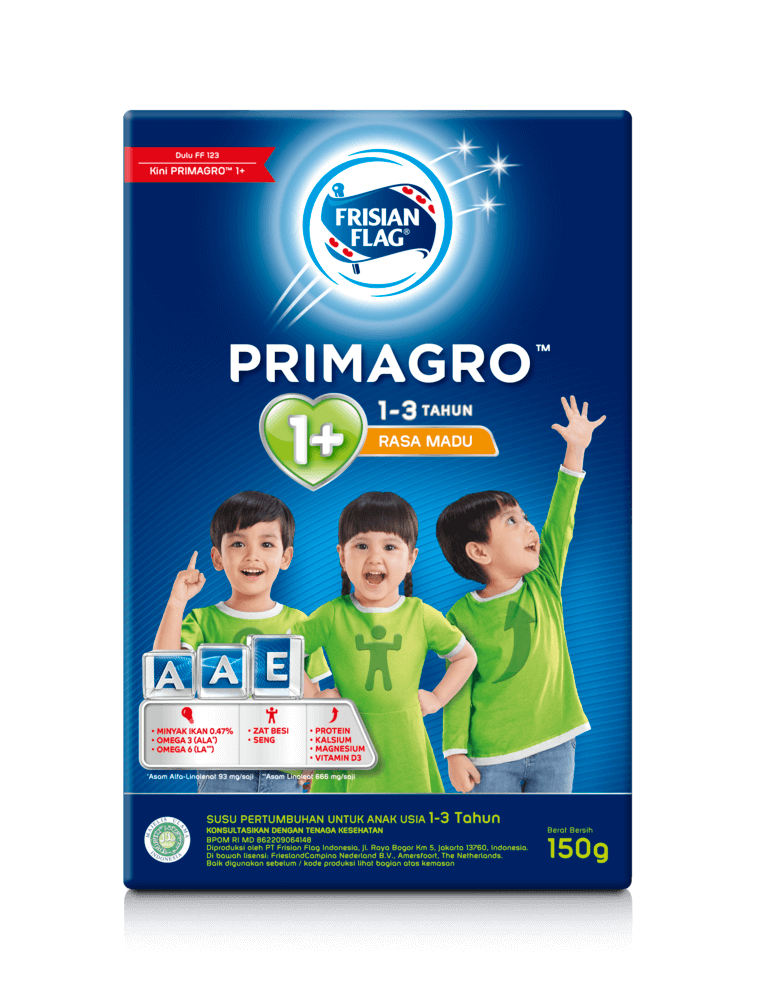 Frisian Flag Primagro 1+ (Anak Usia 1-3 Tahun)
