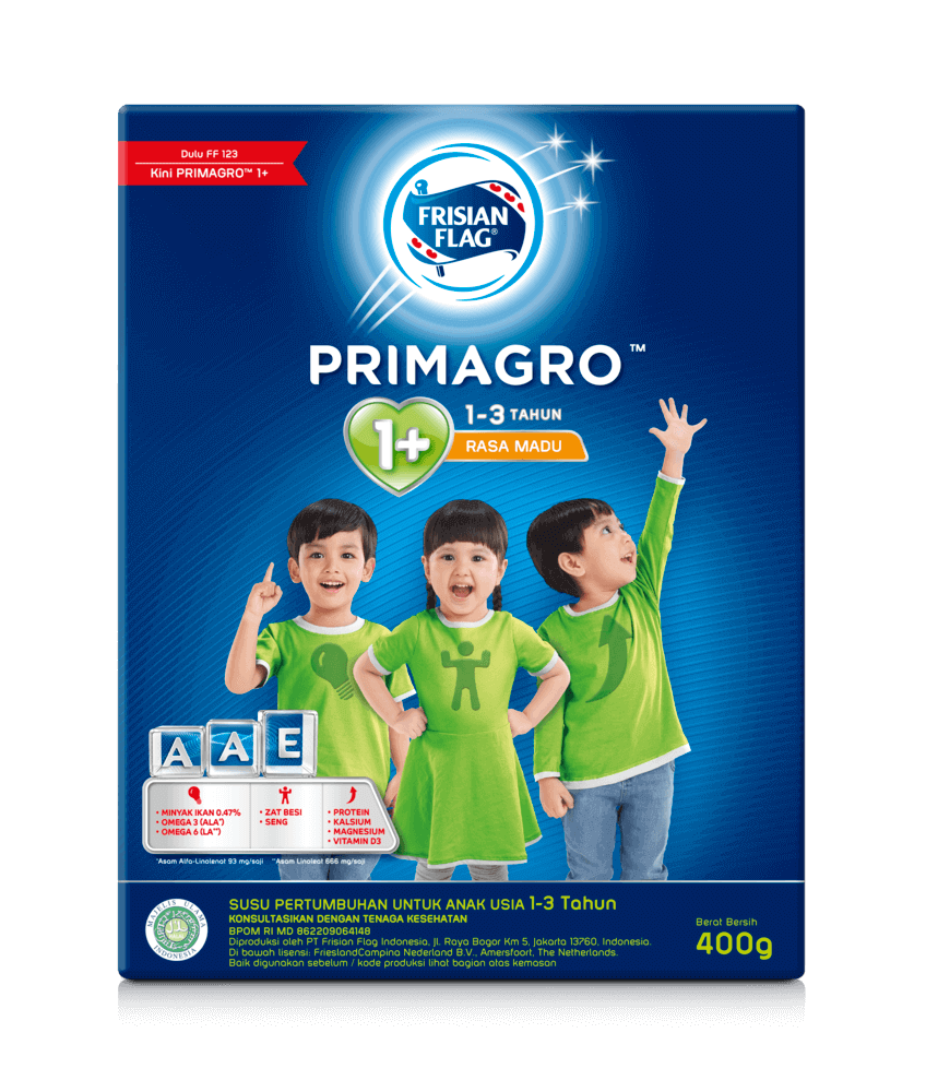 Frisian Flag Primagro 1+ (Anak Usia 1-3 Tahun)