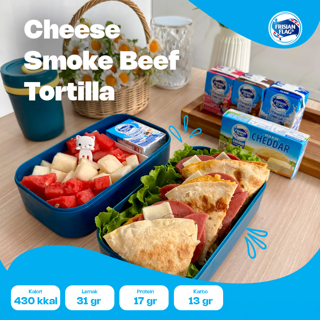 Cheese Smoked Beef Tortilla