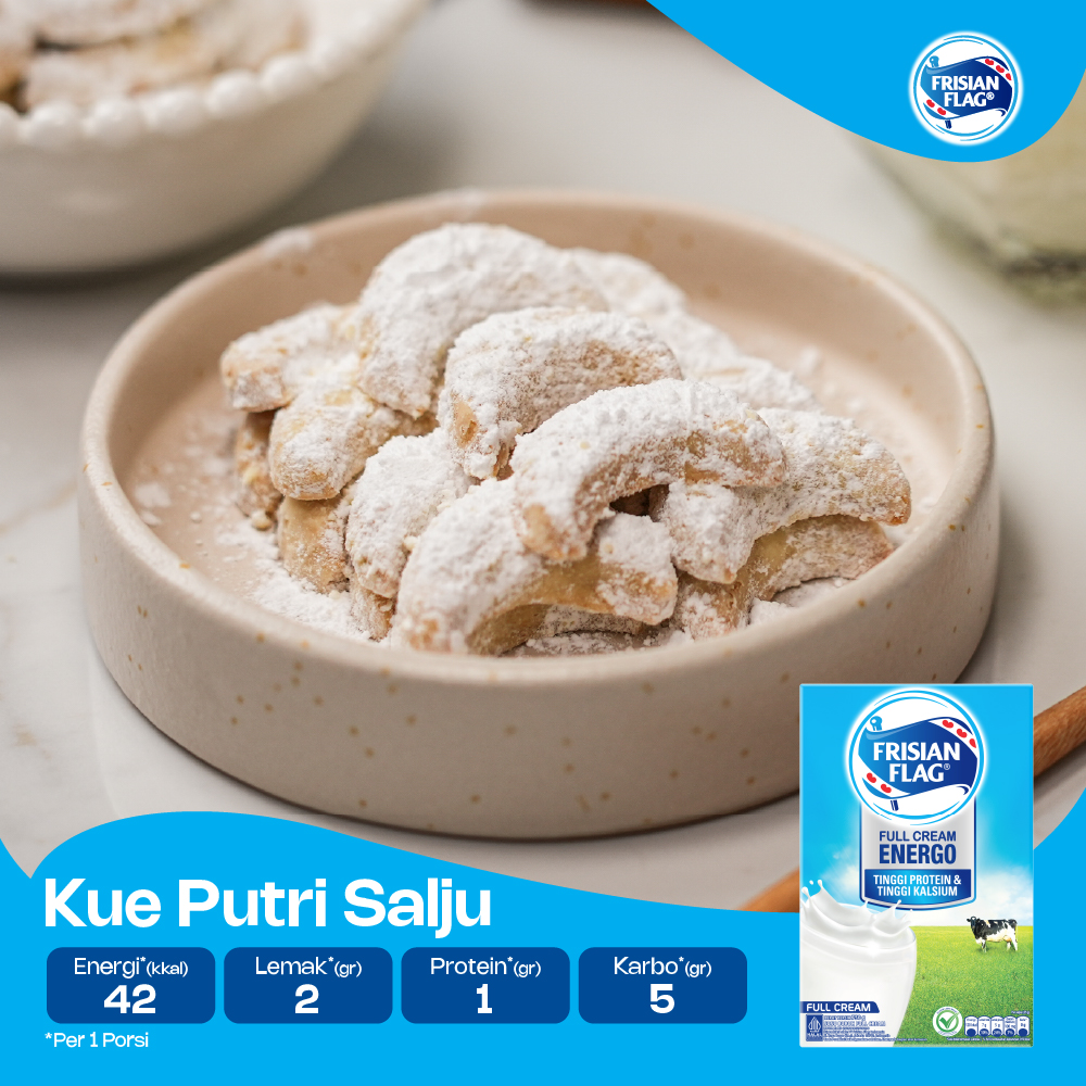 4 Kreasi Resep Kue Putri Salju Lembut Untuk Sajian Lebaran