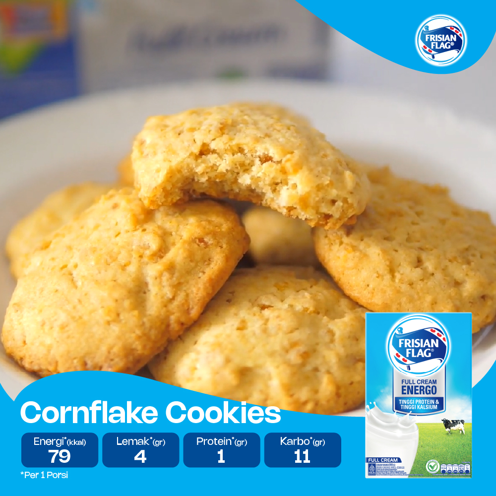 Resep Kue Kering Cornflakes Cookies