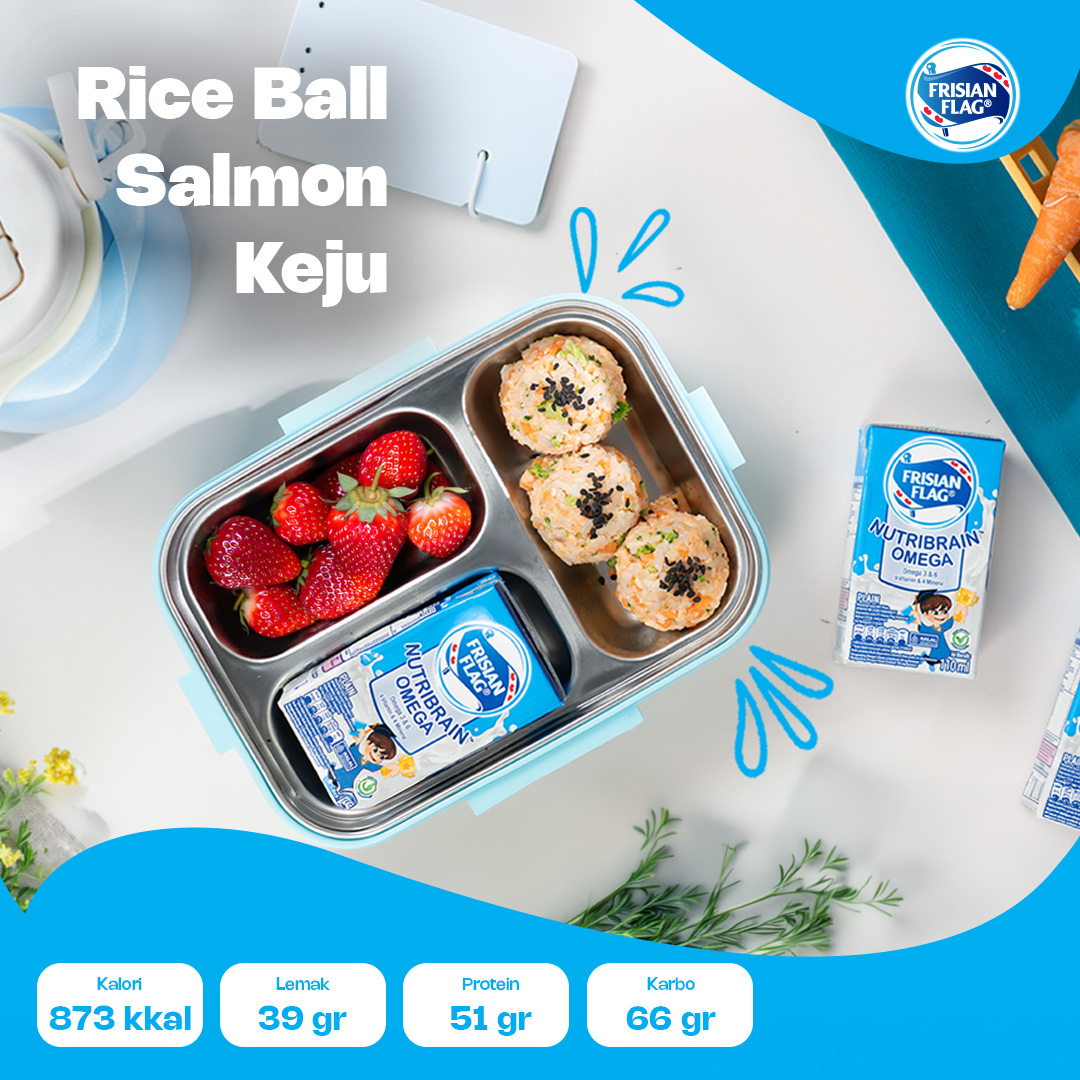 Rice Ball Salmon Keju