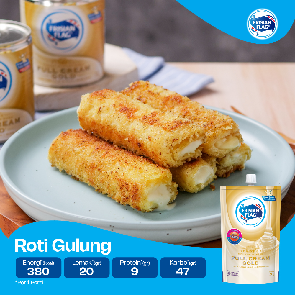 Roti Gulung, Resep Praktis Untuk Sarapan Atau Bekal Sekolah