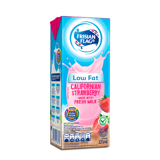 Frisian Flag Low Fat Californian Strawberry - Frisian Flag