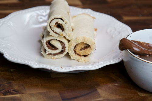 Peanut Butter Sushi Roll - Frisian Flag